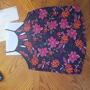 Papermoon Walita Cutout Detail Blouse. Navy. Size M